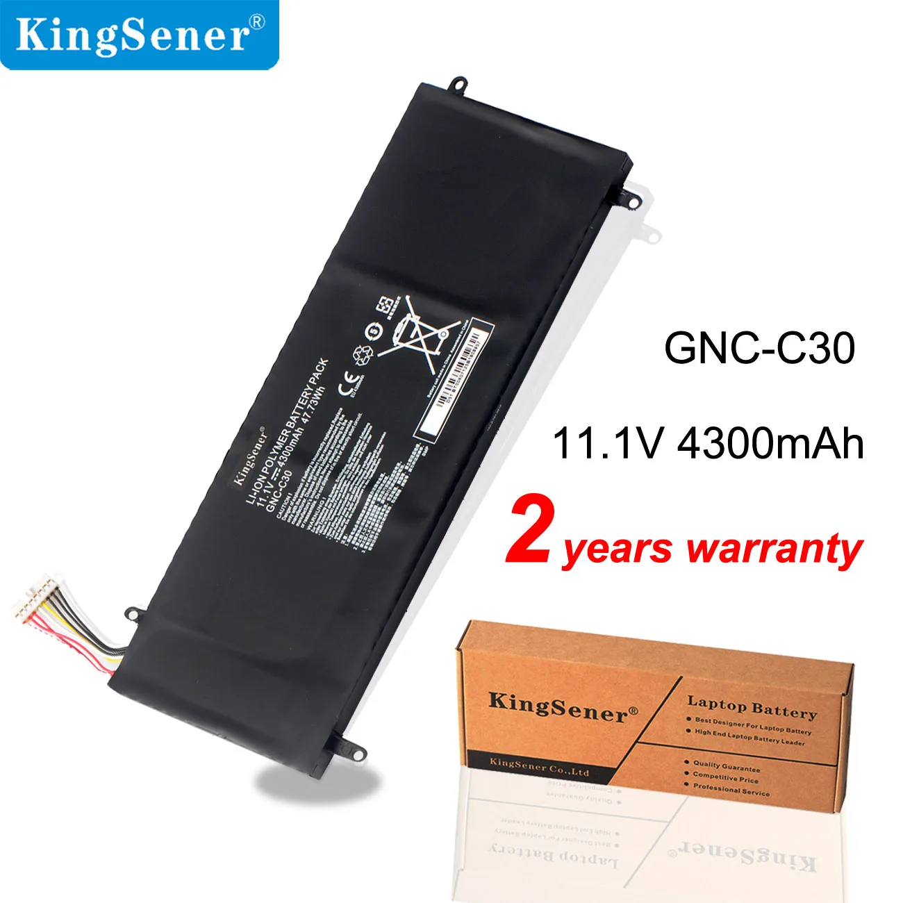 

Kingsenr GNC-C30 Laptop battery For Gigabyte 14" P34G V1 V2 U2442 U2442N U2442S U2442V U24 U24F U24T U2442T U2442D U2442F Series