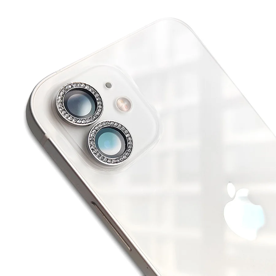 Protector camara for iPhone 13 pro max sierra blue diamond bling bling for iPhone 12 pro max camera lens protector