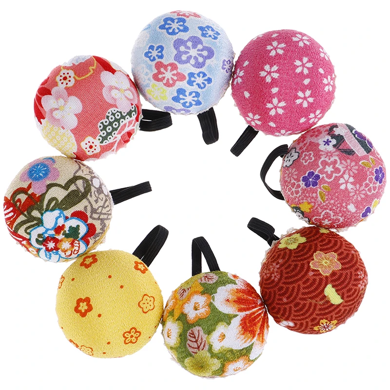 Cute Ball Shaped DIY 1Pc Japanese Craft Needle Pin Cushion Holder Sewing Kit Pincushions Diy Sewing Household Sewing Supplies