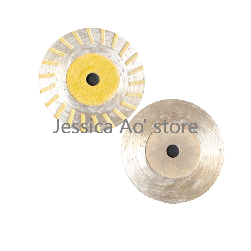 6pcs 40-60mm lama diamantata intera disco da taglio piccolo per smerigliatrici utensili per intaglio della pietra taglierine per lame in marmo per calcestruzzo