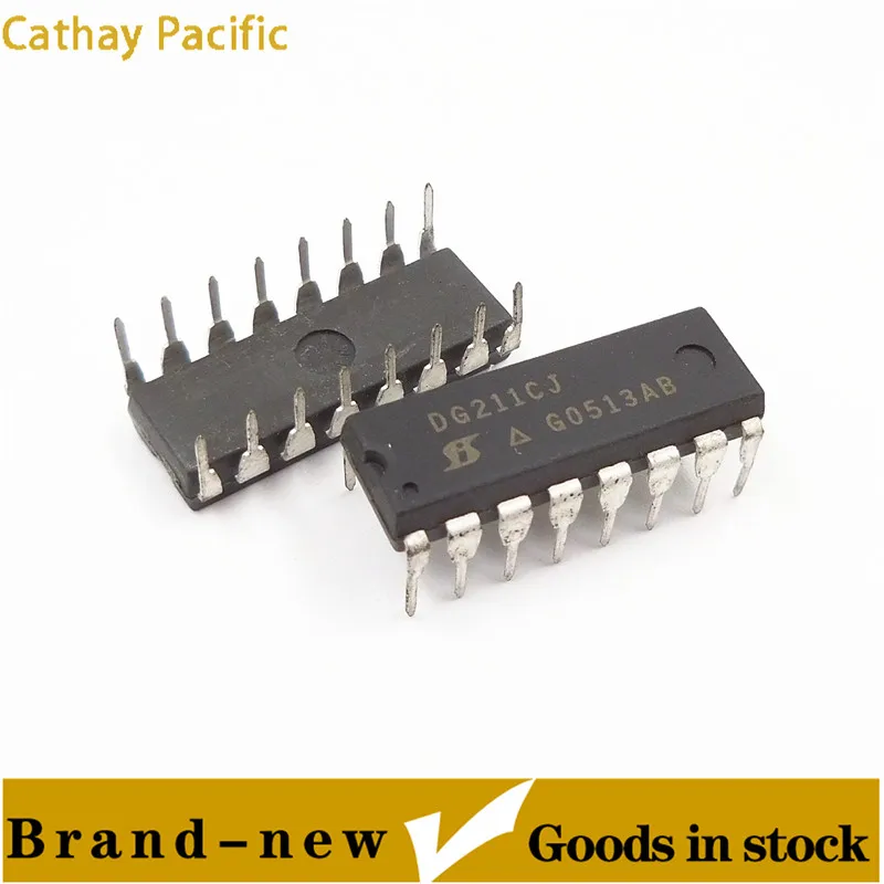 DG211CJ DIP-16 Direct Difference Analog Switch IC Chip New Spot