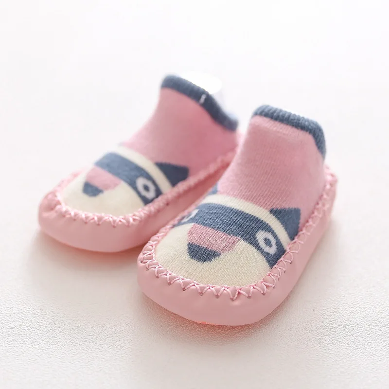 Babys ocken mit Gummis ohlen Säuglings socke Neugeborene Herbst Kinder Bodens ocken Schuhe Anti-Rutsch-Socke mit weicher Sohle