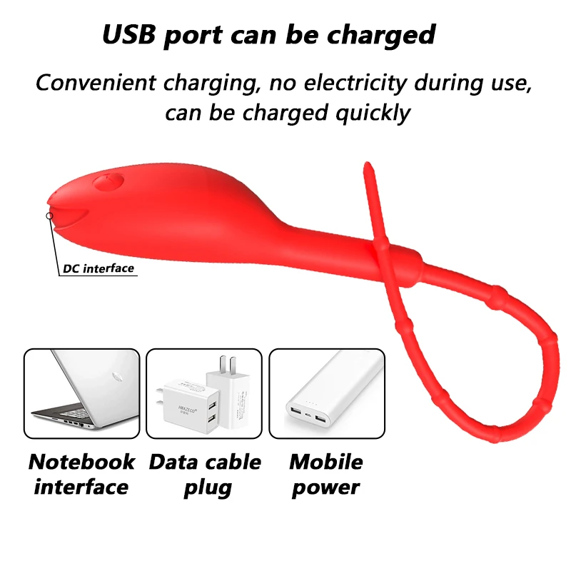 Urethral Vibration Dilator Inserted Into The Urethra Controllable Vibrator 12 Frequency Vibration Penis Expansion Male Sex Toy