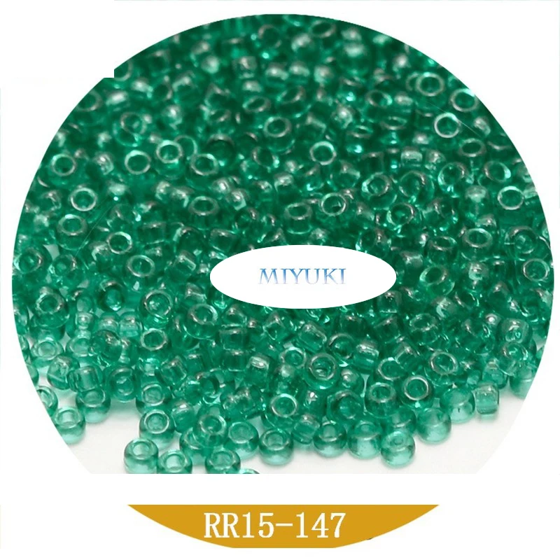 Japan Miyuki Imported Seed Beads RR15/0  Transparent Series 1.5mm Round Beads 5G