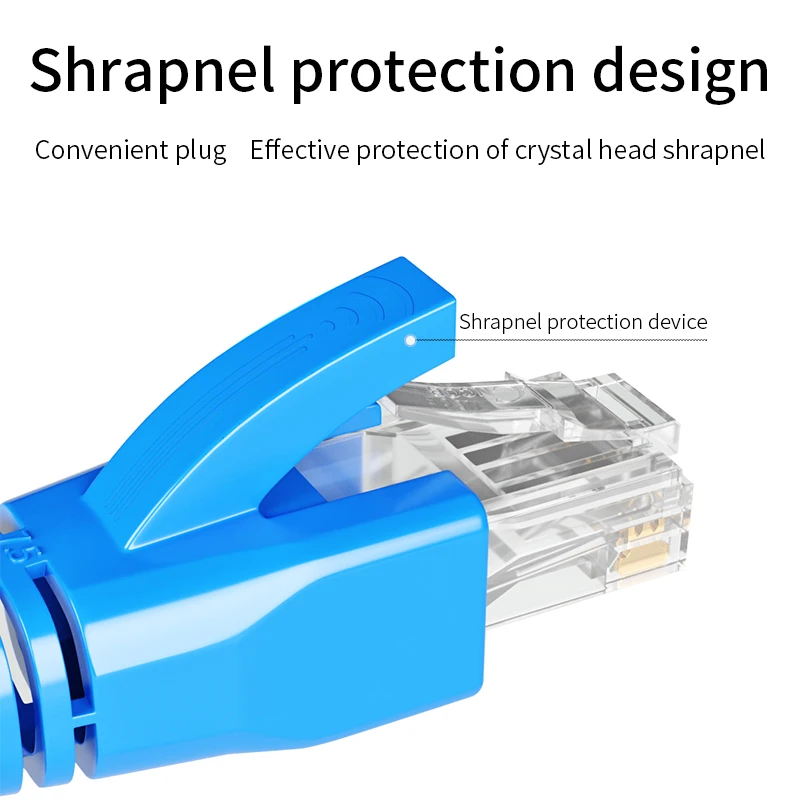 Штекеры для сетевого кабеля Ethernet RJ45, штекеры для кабеля CAT8 CAT7 CAT6a CAT6 CAT5e, диаметр провода 5,5-7,5 мм