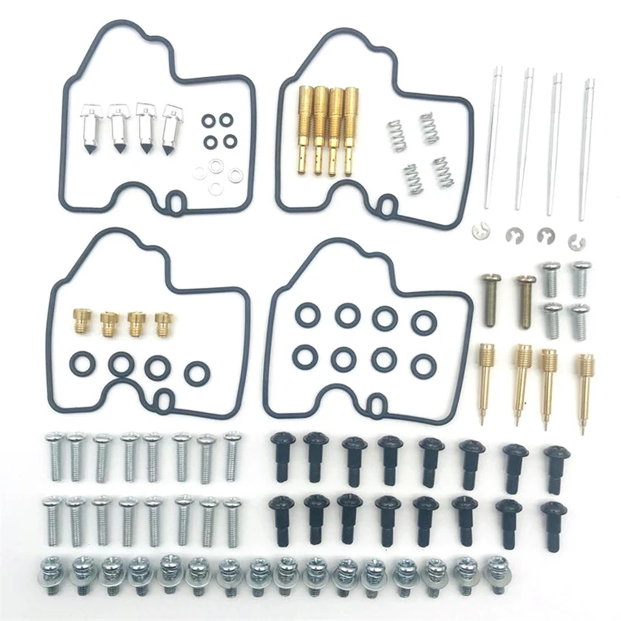 4 sets/lot Motorcycle Carburetor Repair Kit for Yamaha YZF R6 YZF-R6 600 1999-2002