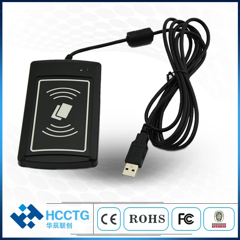 USB ISO14443 13.56MHz Mobile Proximity Contactless Smart RFID Card Reader Writer ACR1281U-C8