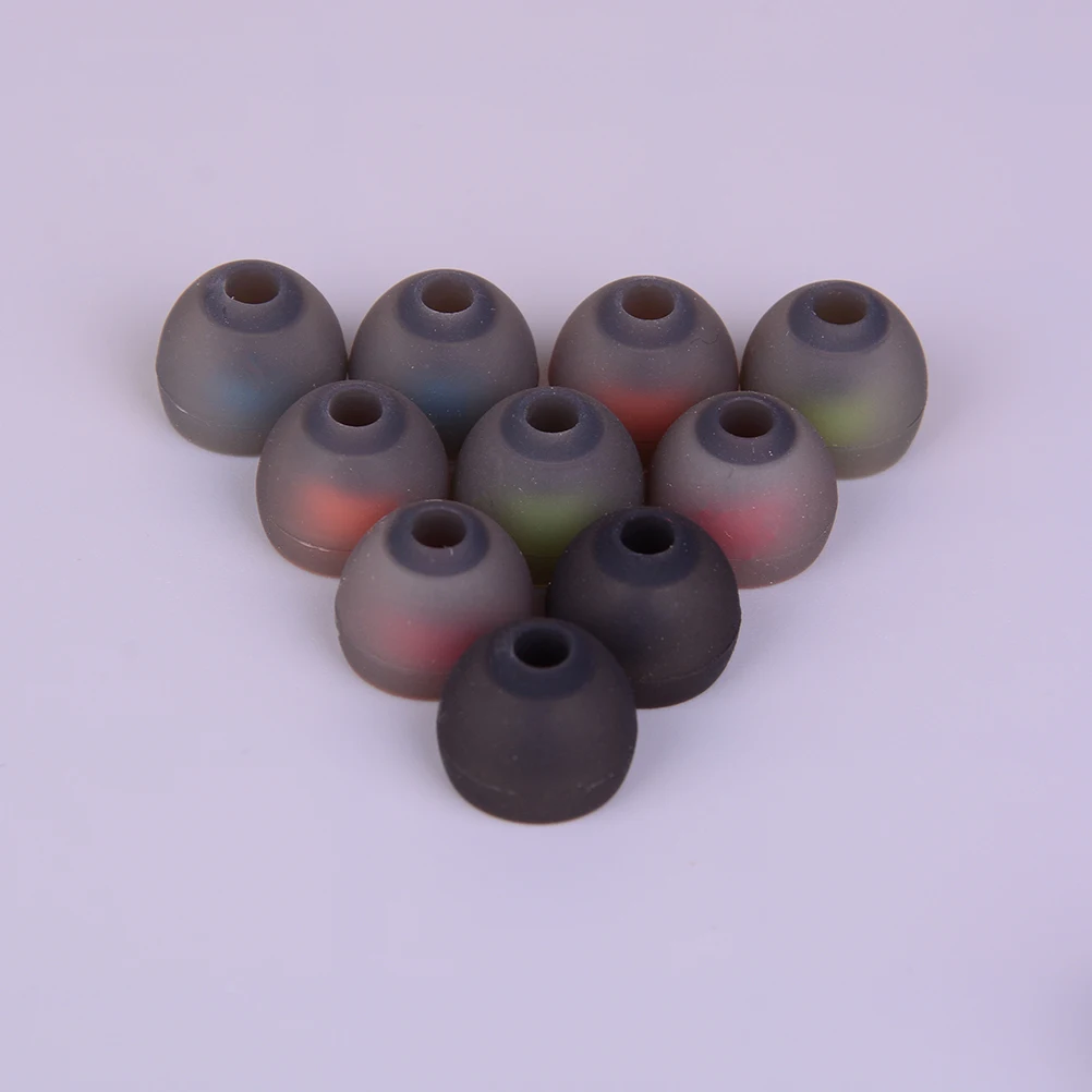 20pcs Earbuds Replacement Silicone Earphone Tips Noise Cancelling Earbud Caps