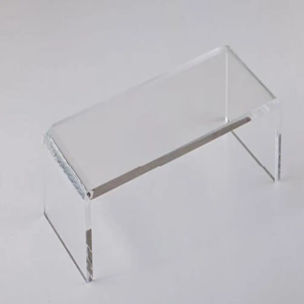 Tas Sepatu Akrilik Dompet U Bentuk Rak Display Rak Talble Meja Berdiri Toko Perlengkapan