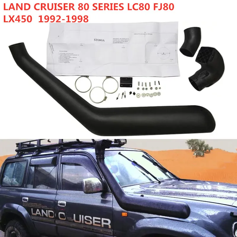 

Snorkel Kits Air Intake For Toyota Land Cruiser FJ80 LC80 1990 1991 1992 1993 1994 1995 1996 1997 1998 Diesel Petrol Model