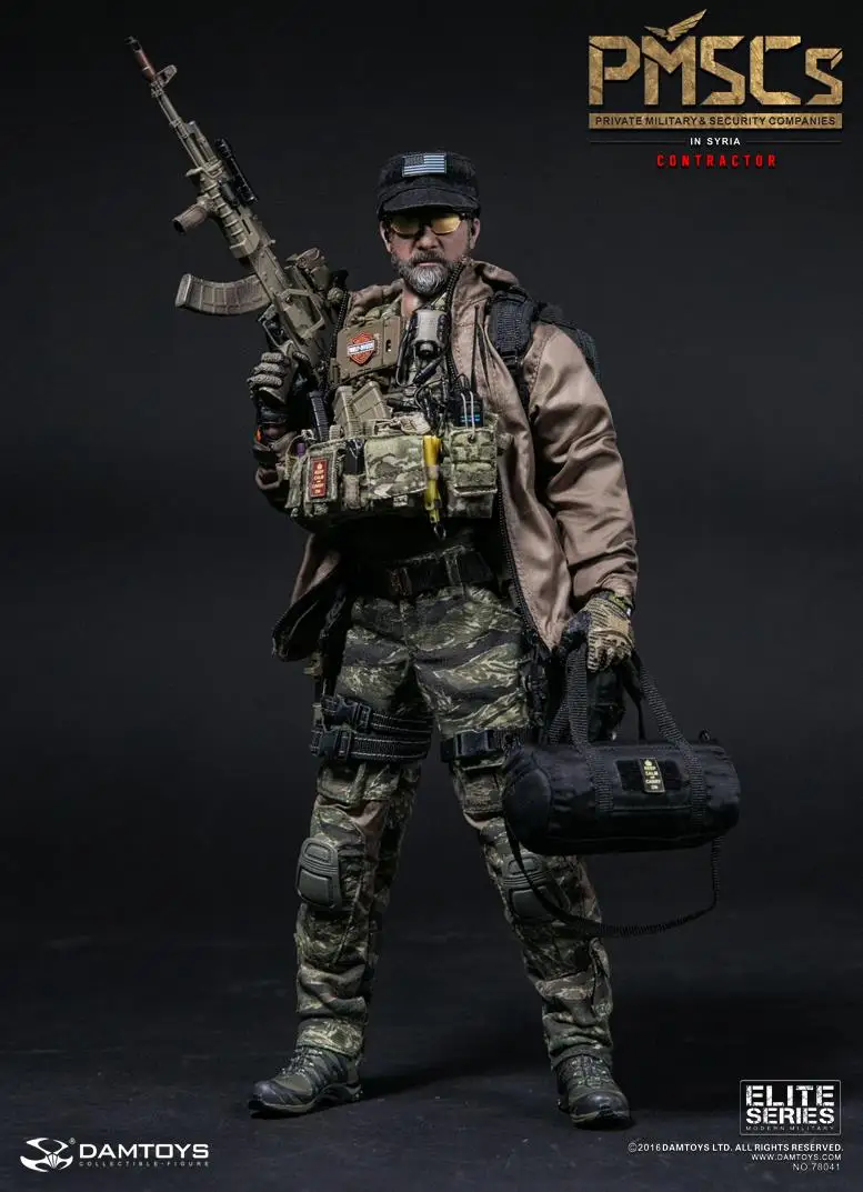 DAM 78041 1/6 PMC Military Security Contractor Special Syria Collectible