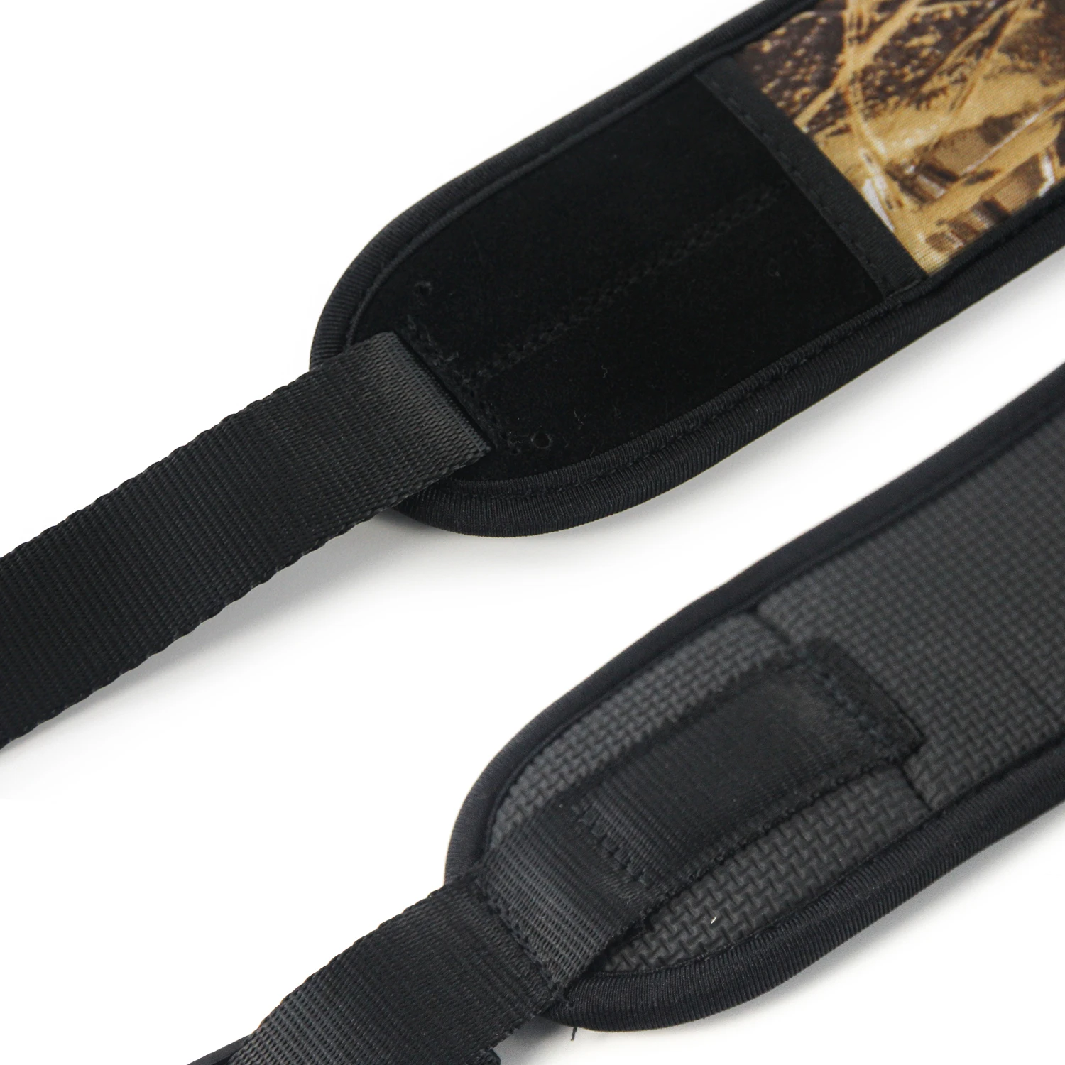 GUGULUZA Neopren-Gewehrriemen mit Schlaufengelenken, gepolsterter, rutschfester Schultergurt für Outdoor-Jagdzubehör – Detail 14