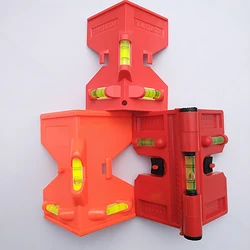 Foldable Cylinder Magnetic Level High-Precision Pipeline Mini Spirit Bubble Level for Pipe Wooden Pillars installation