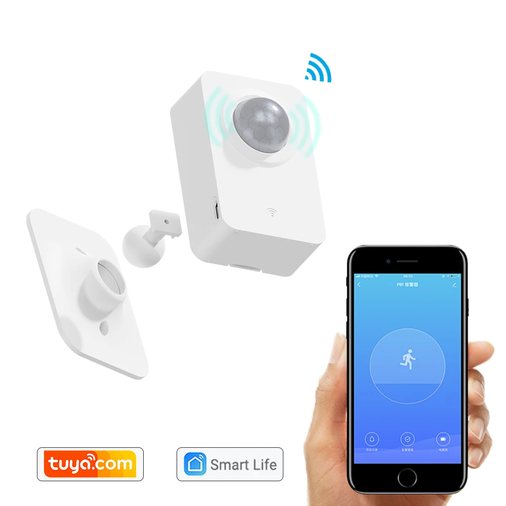 WiFi Human Body Sensor Wireless Smart Body Movement PIR Motion Sensor Tuya Smart Life App DIY Home