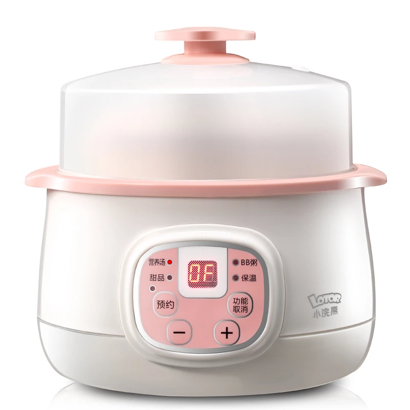 

220V Mini Portable Electric Stewing Pot Automatic Ceramic Multi Cooker Electric Rice Cooker EU/AU/UK/US