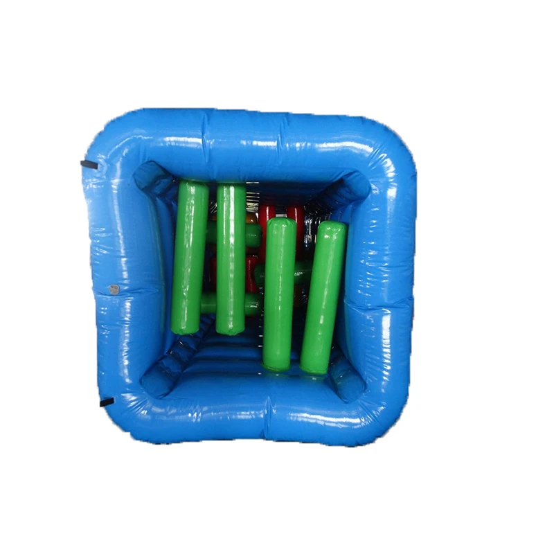 Inflatable obstacle game for outdoor development training