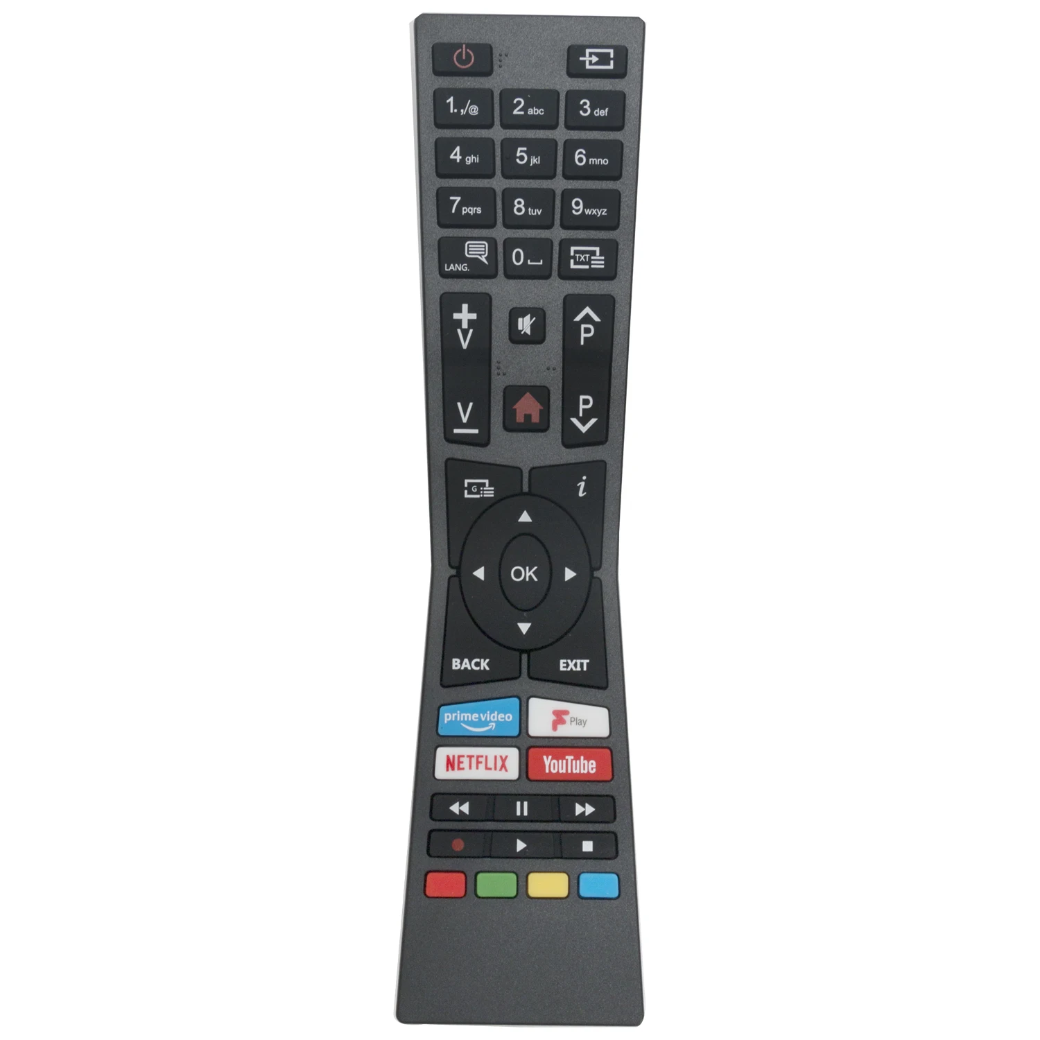 

New RM-C3338 Replaced Remote Control fit for JVC LT24C680 LT-24C680 Smart LED TVs