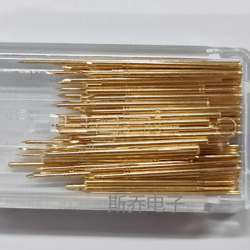 100pcs/pack GKS 100291 090 A3000 Domestic English Steel Test Needle Tip Probe ICT Thimble