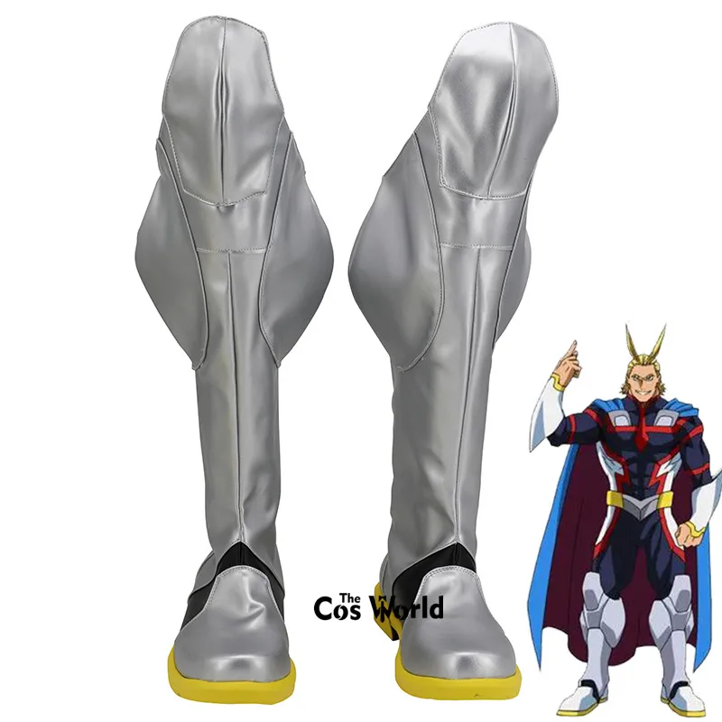 Boku No Hero Academia Yagi Toshinori All Might Anime Customize Cosplay Shoes Boots