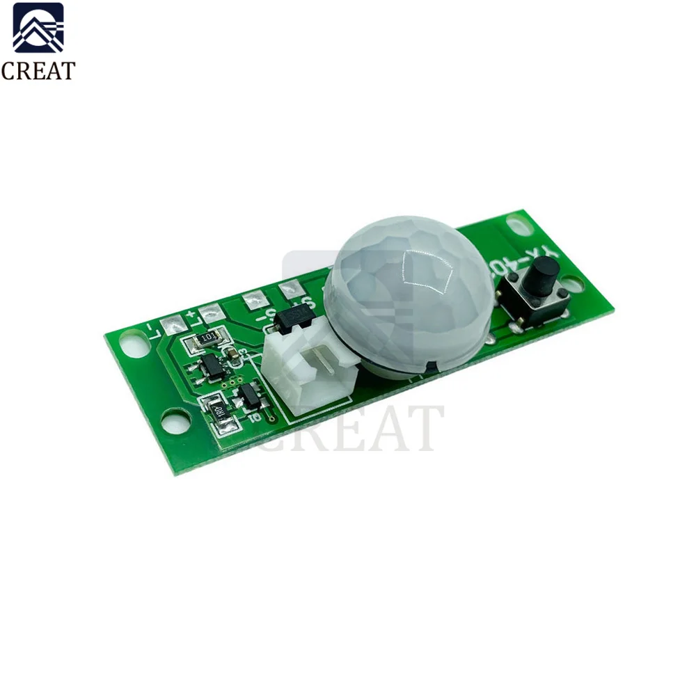 Solar Lamp Board Sensor De Controle, Módulo De Luz, Módulo Controlador, Painel Infravermelho Circuit Board, Kit DIY, 3.7V