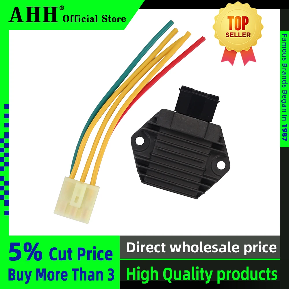 AHH Rectifier Voltage Regulator Charger For HONDA CB400 VTEC 400 CB250 CB-250 Two Fifty Hornet 250 CB-1 CB400SF CB500 CB600