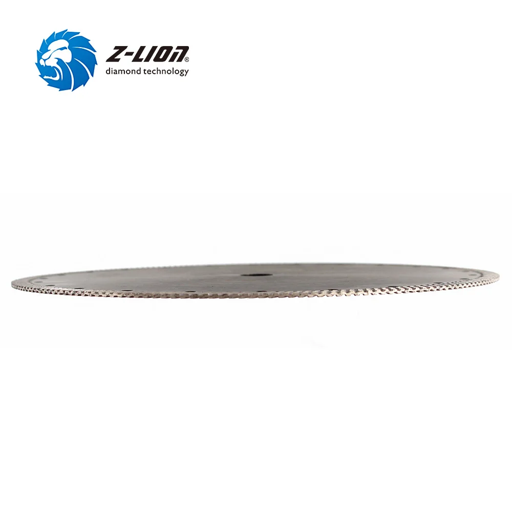 Imagem -04 - Z-lion-diamond Circular Saw Blade Turbo Disco de Corte para Granito Mármore e Cerâmica 350 mm 14 in a Melhor Qualidade 1pc