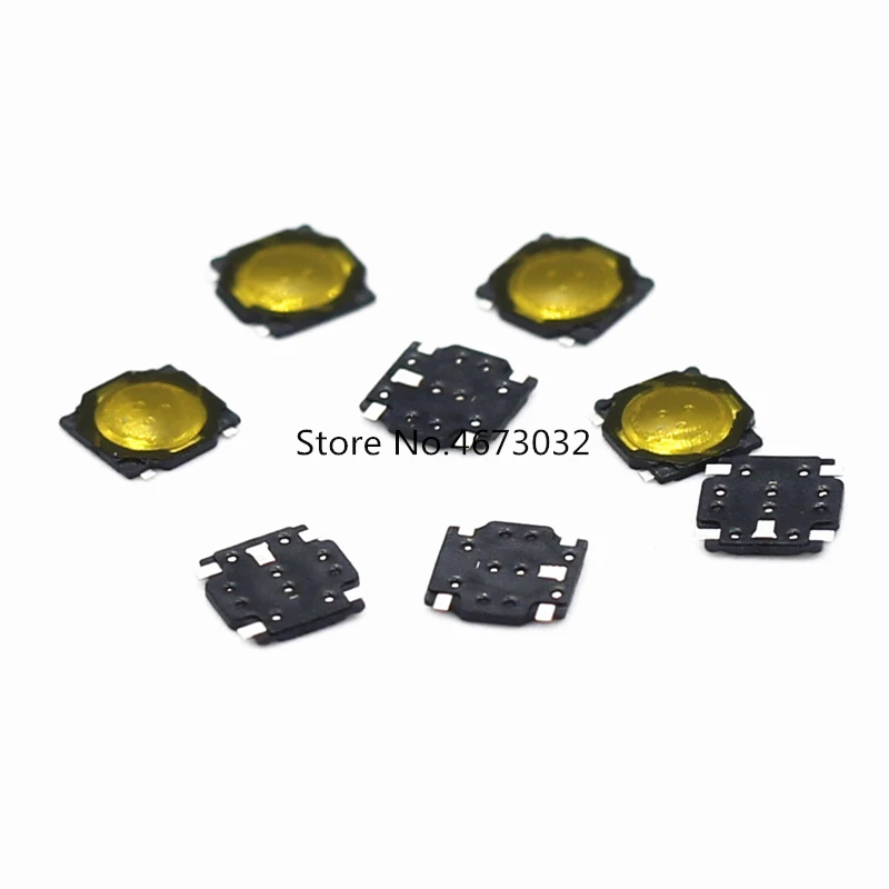 20 szt. Cienkowarstwowe przełączniki przyciskowe 3,7 * 3,7 * 0,35 mm SMT 4-Pin 3,7X3,7X0,35 mm