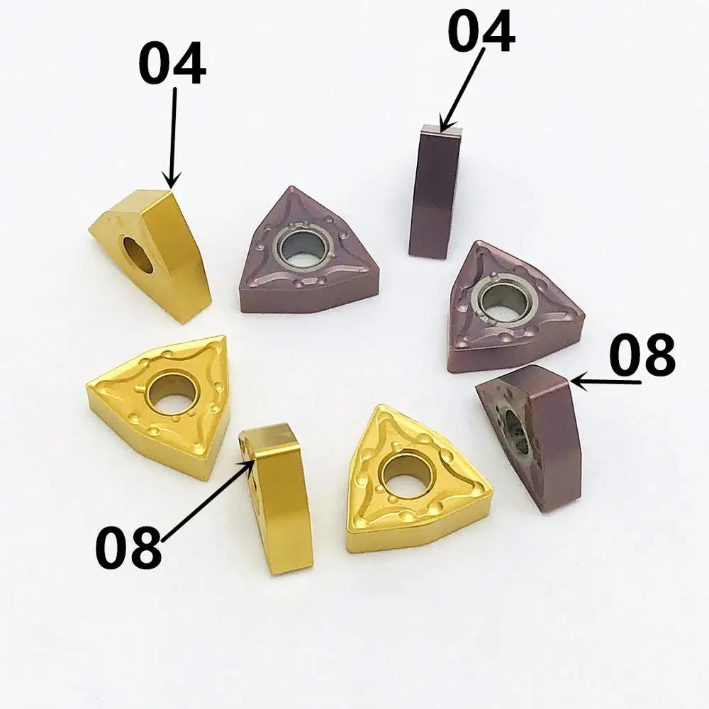 คาร์ไบด์แทรกWNMG080404 WNMG080408 VP15TF UE6020ภายนอกเครื่องมือตัดโลหะเครื่องมือกลึงแทรกเครื่องกลึงเครื่องมือ...