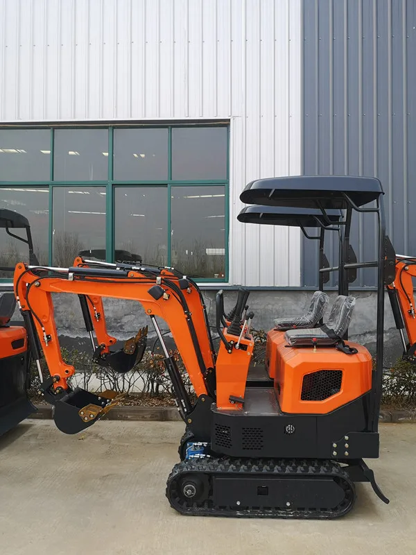 SYNBON Micro Digger SY601 Crawler Excavator Garden Digging Machine 0.9Ton