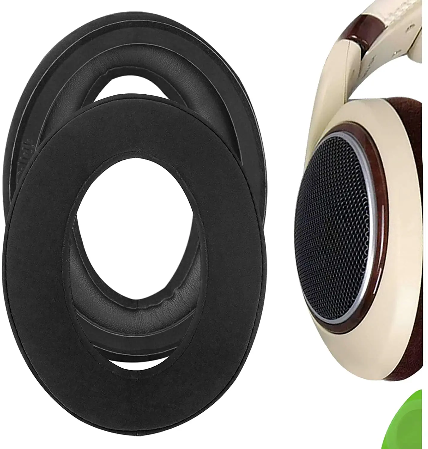 

Удобная велюр Замена амбушюры для Sennheiser HD515, HD555, HD595, HD518 вкладыши для наушников, гарнитура, подушечки для наушников деталь для ремонта