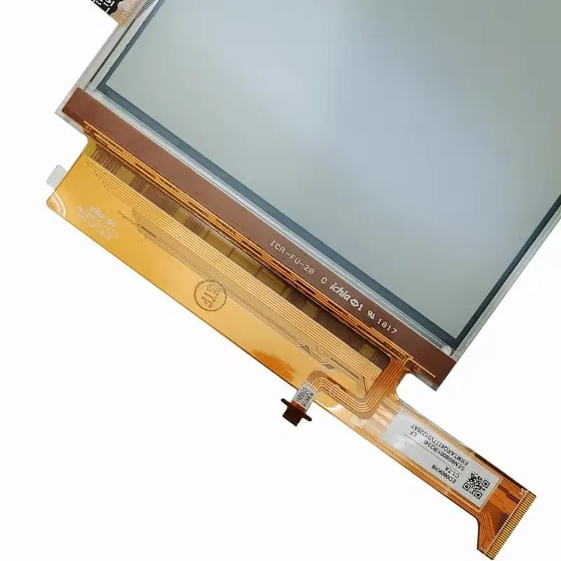 Painel touch de 6 polegadas, ed060kh6, tela lcd com luz de fundo para onyx boox corporal, 7