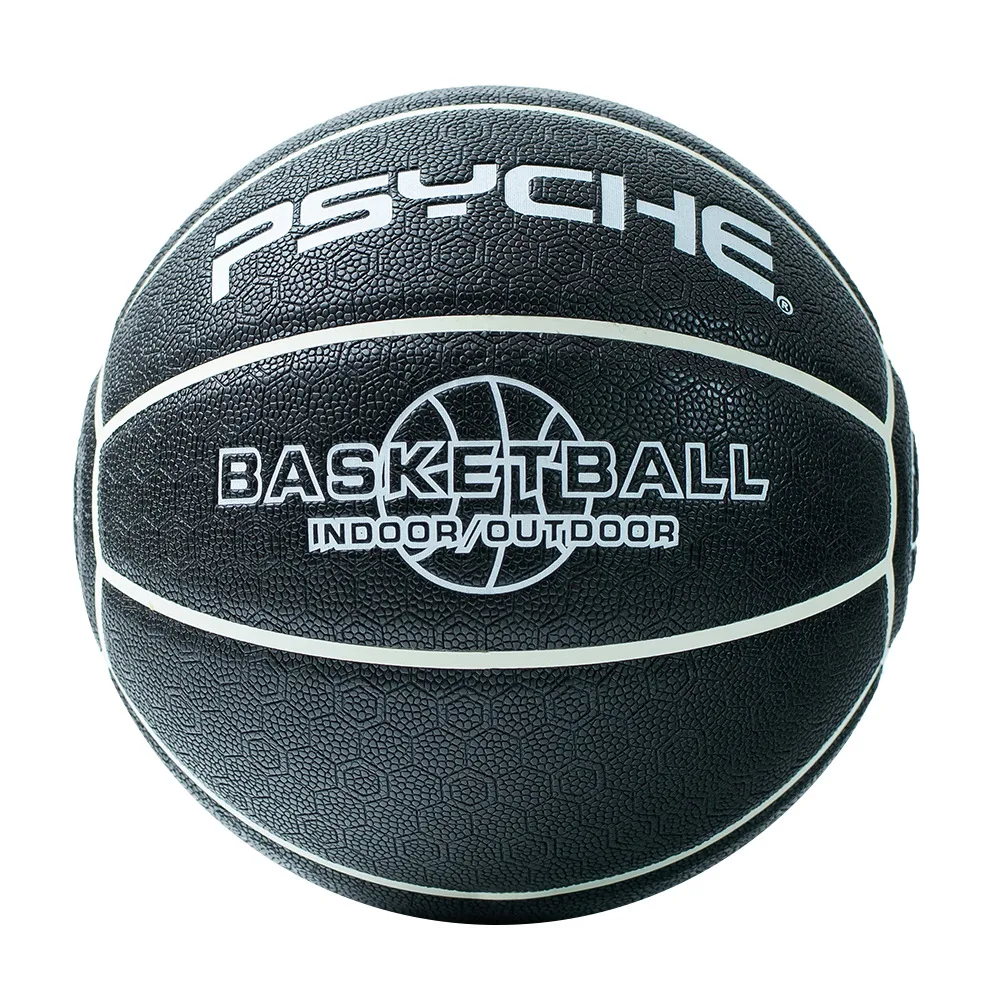 Уличный нескользящий баскетбольный мяч на заказ для тренировок по баскетболу № 7 влагопоглощающий полиуретановый баскетбольный мяч