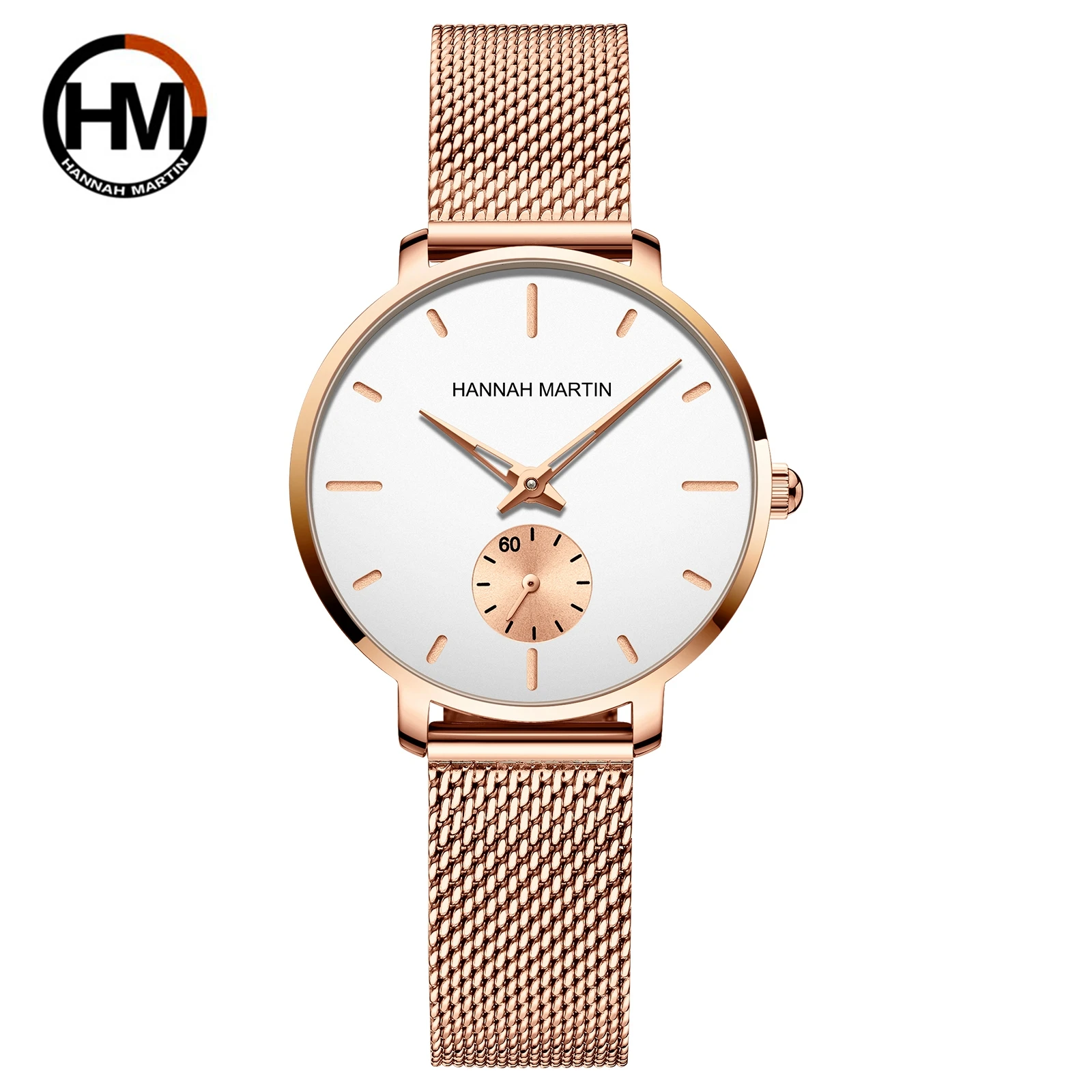 2021New Small Second Hand Simple Fashion Ladies Watch Top Brand Japanese Movement Waterproof Mesh Belt Quartz Watch Montre Femme