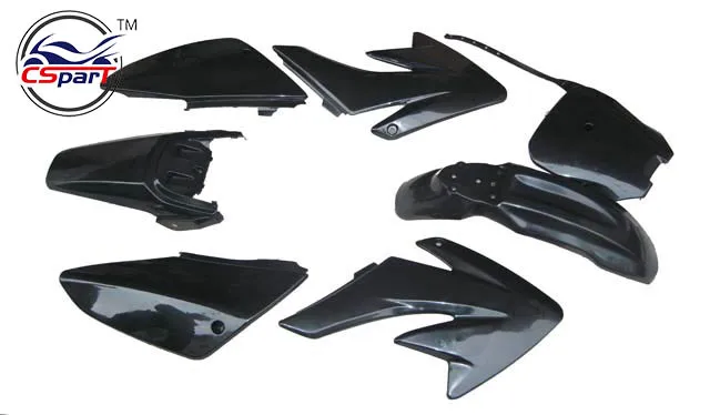 Plastic Fairing Seat Tank Kit Fender Cover for  CRF70 dirt Pit Bike Procket  Xmotos Baja DR50 49 50cc 70 90 110 Kayo