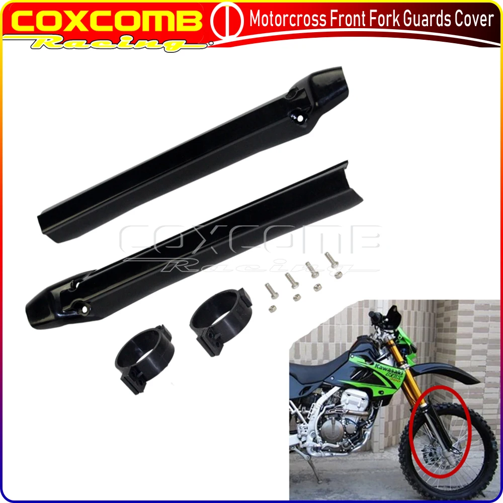 Motocross Dirt Bike Front Fork Tube Protective Guard Cover For Yamaha Honda Suzuki WRF YZF TTR WR CRF CR DRZ RM 125/250/300/450 