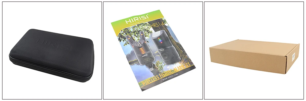 HIRISI HRS1 Karpfenangel-Alarmset, LED-Bissalarm, Wasserdichter Bissanzeiger für Karpfenangeln – Detail 11