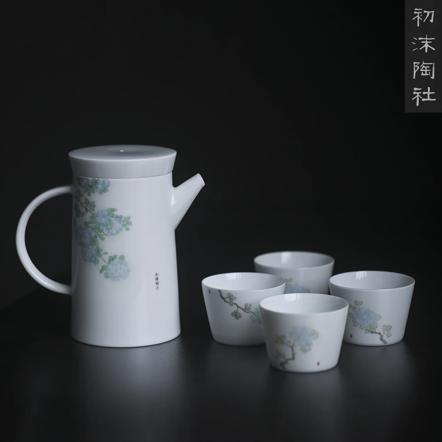 

★★★hall household hand-painted cold water cup cold water high temperature resistant ceramic kettle set of large capacity