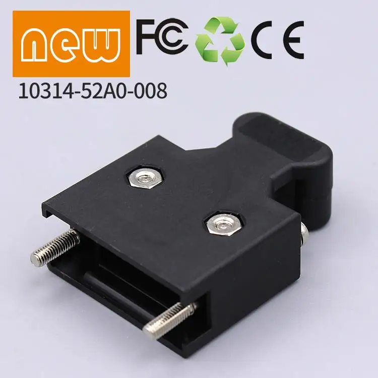 2 개/몫 MDR 14 핀 10114-300010314-52A0-008 커넥터 100% 신규 및 원본