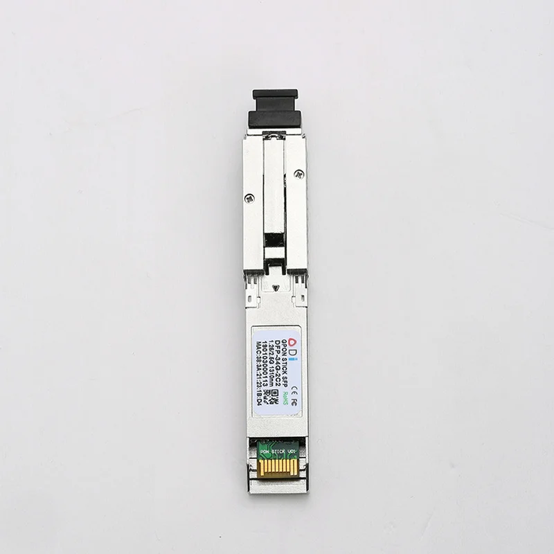 GPON 2.5G SFP ONU Tx 1310/1490nm 20km SC Transceiver stick z MAC DDM pon moduł SC złącze dla OLT przełącznik dla HUAWEI/ Cisco