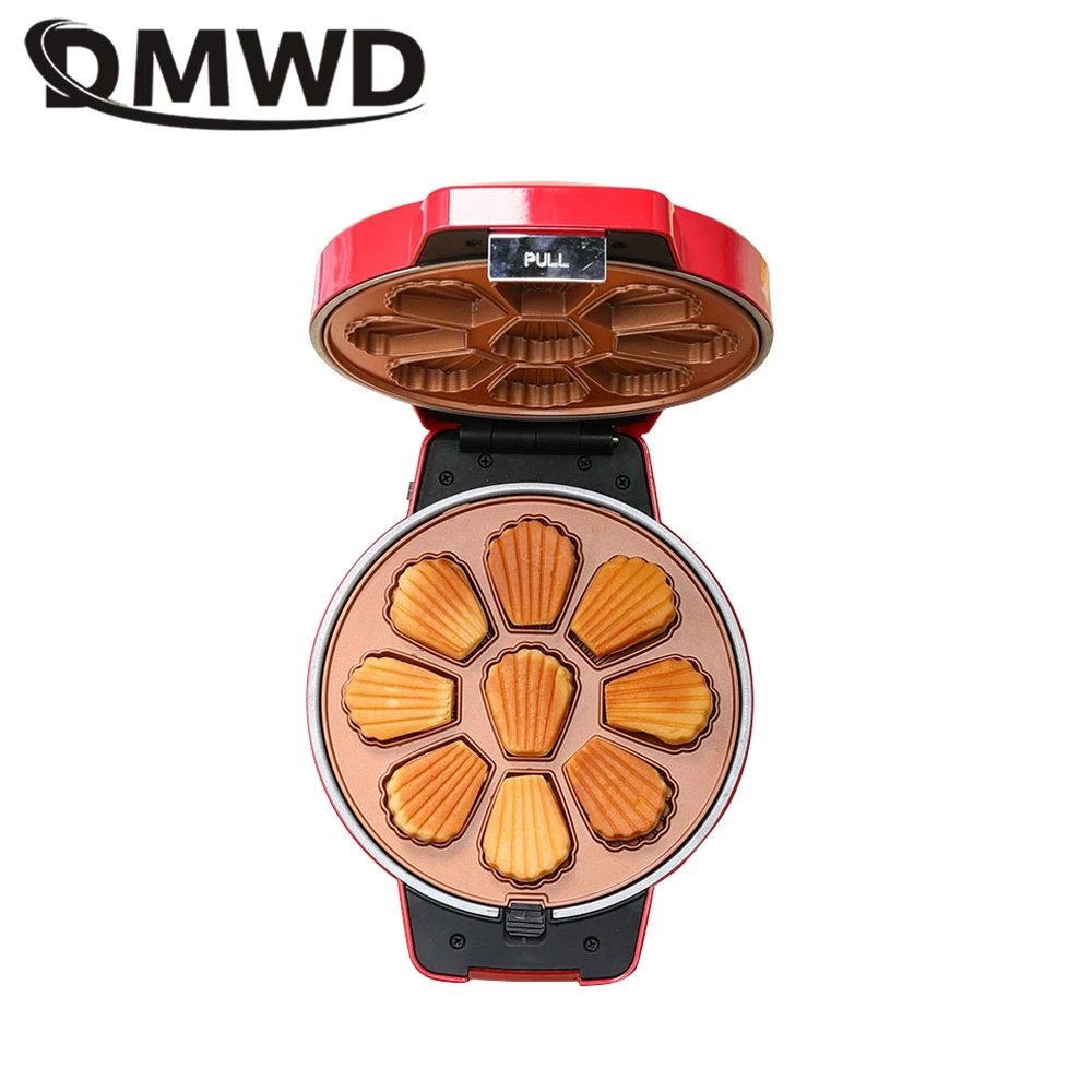 DMWD multifunzione Waffle Donut Maker Sandwich Machine teglia elettrica Pancake forno colazione Maker riscaldamento a doppia faccia