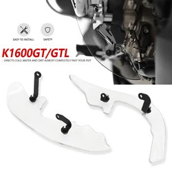 For BMW K1600GT K1600GTL K 1600 GT GTL Motorcycle Splash Brake Shift Shield Revised Foot Protector Guard Fit 2017 2018 2019 2020
