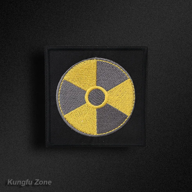 Nuclear Power Plant Radiation Patches for Clothes STALKER Factions Mercenaries Loners Atomic Power Patch Chernobyl Badge Stripe