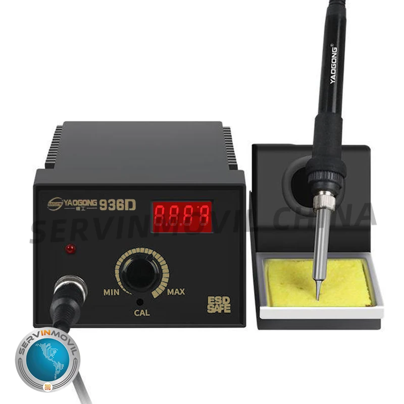 High quality 936D Soldering Station Electricity Soldering Iron Constant Temperature Anti-Static Electric Welding Machine USB