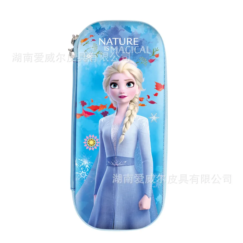 Disney Sofia Frozen EVA school bag stationery box large-capacity cartoon pencil case promotion cute school supplies gift