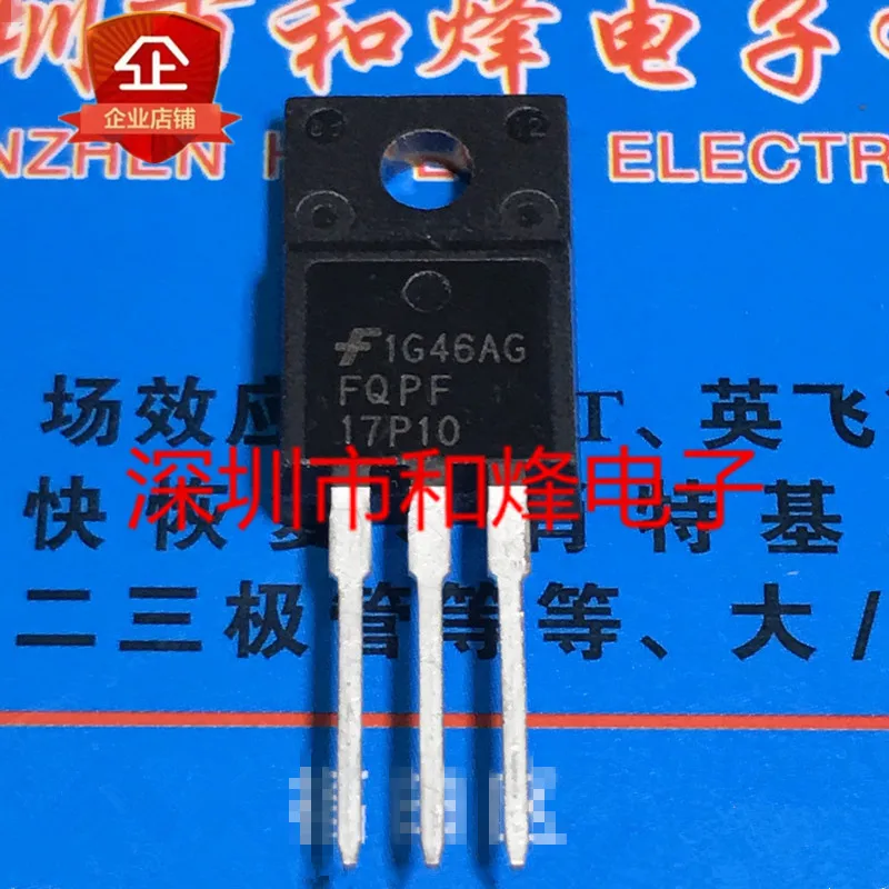 Оригинал, 5 предметов в партии, FQPF17P10 TO-220F TO220F