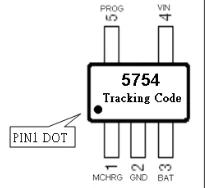 100% جديد EMC5754-00VF05GRR EMC5754 مصلحة الارصاد الجوية بمناسبة: 5754 SOT-23-5
