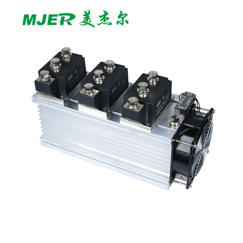 Module de thyristor MTC500A 1600V avec dissipateur de chaleur et ventilateur SCR