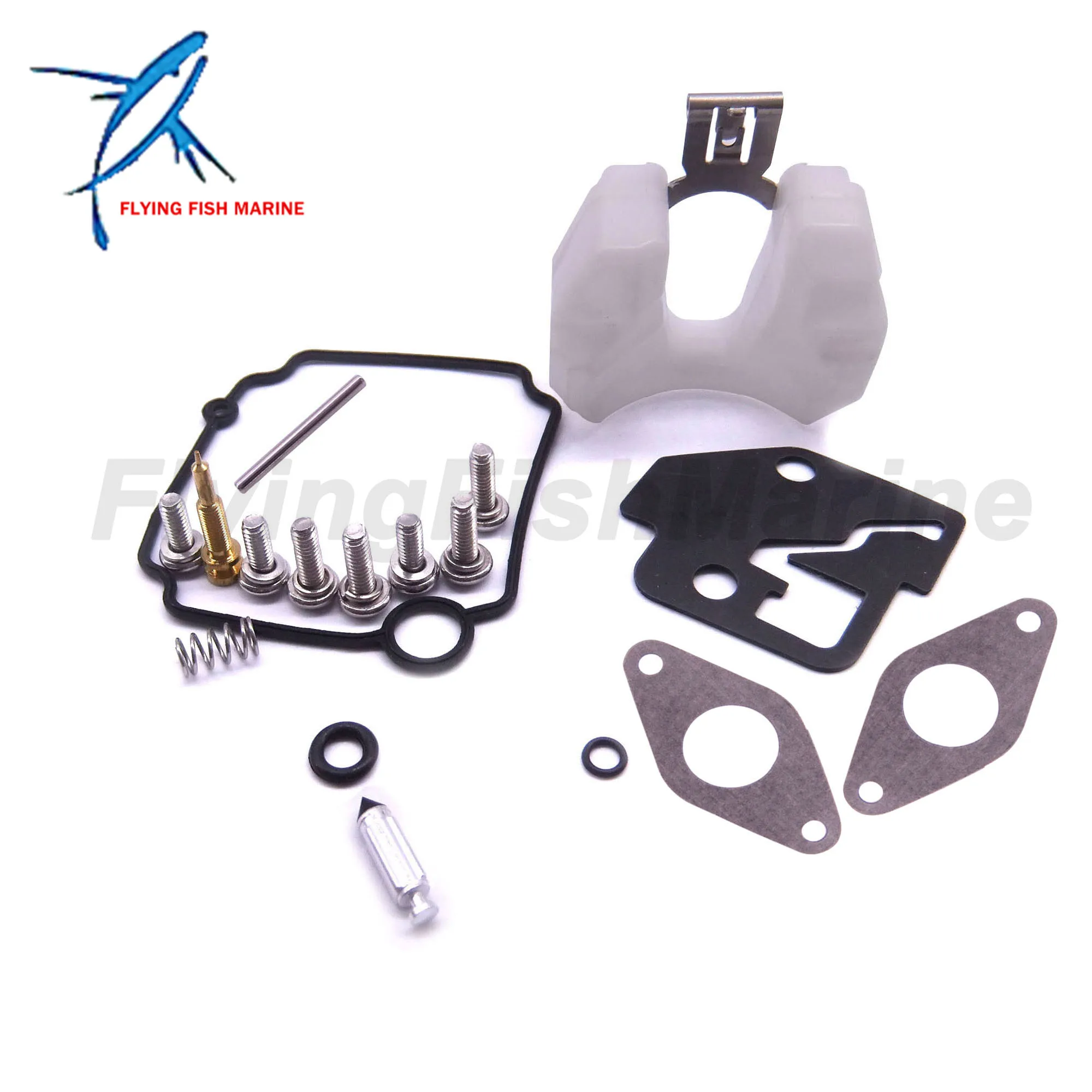 Outboard Engine 8M0044576 Carburetor Repair Kit for Mercury Mercruiser Quicksilver Boat Motor 8HP 9.9HP