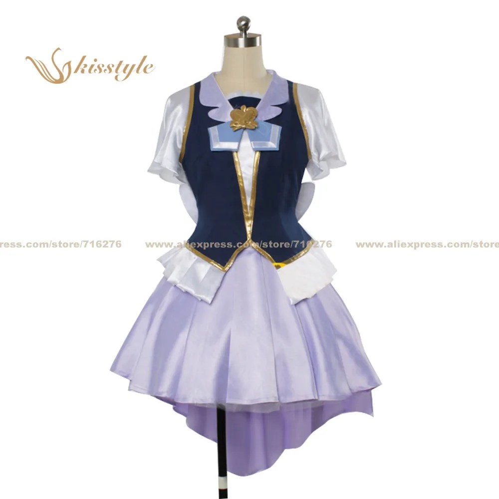 

Kisstyle Fashion HappinessCharge PreCure! Pretty Cure! Cure Fortune Iona Hikawa Uniform Cosplay Costume,Customized Accepted