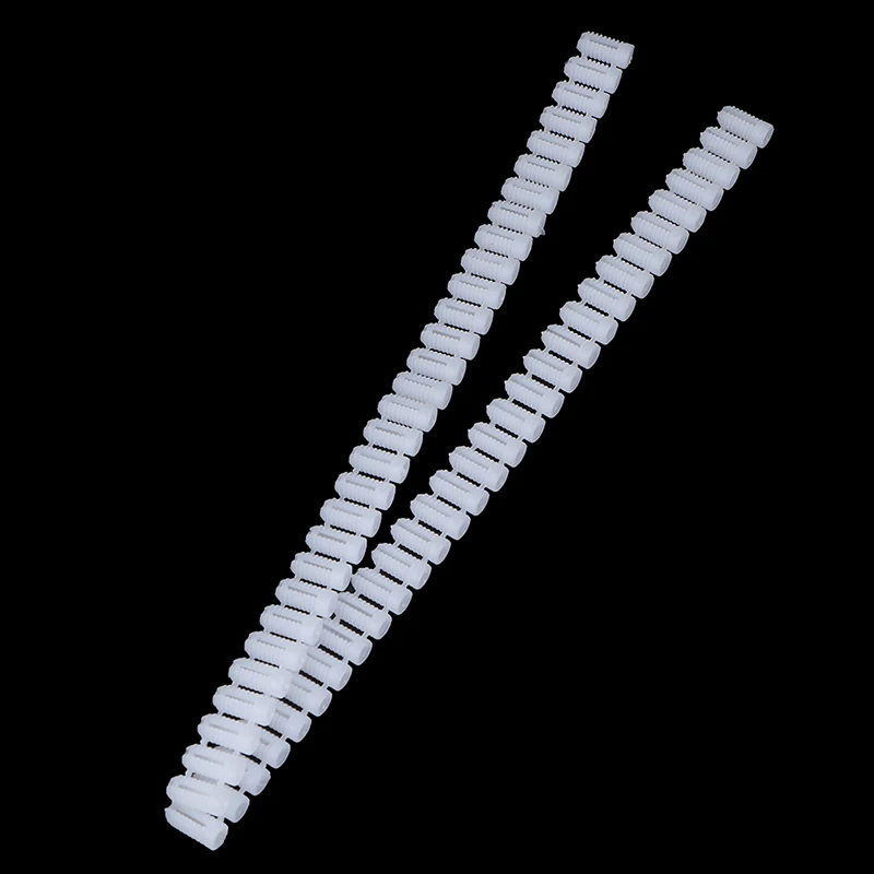 60pcs M4 Plasztikus anyag Kibővítés Csőhálózat Bé fejét self-tapping csavaros Nylon csöves Villámcsapás